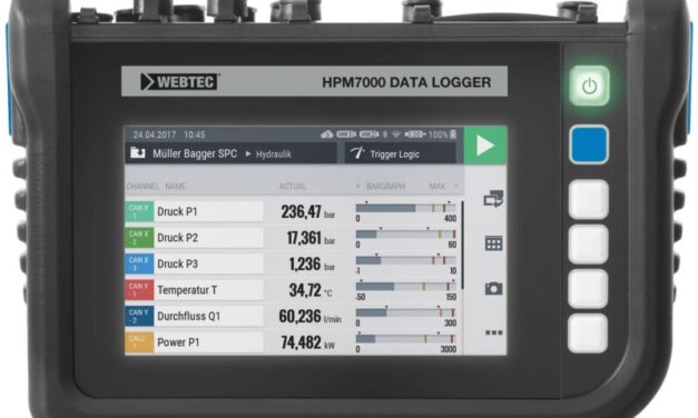 Webtec HPM7000: a new dawn for portable hydraulic data loggers